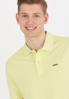 Erkek Açık Sarı Basic Polo Yaka Tişört - 50264892038