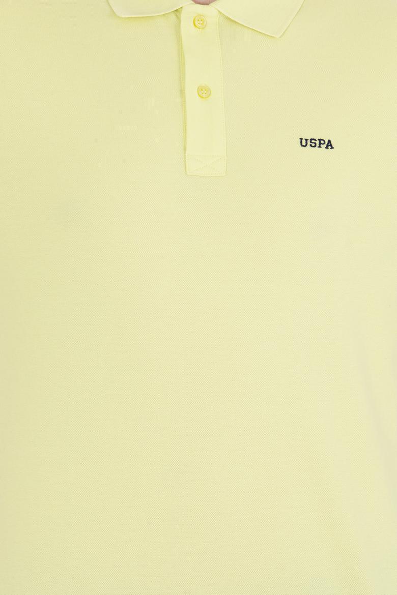 Erkek Açık Sarı Basic Polo Yaka Tişört - 50264892038