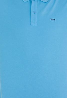 Erkek Turkuaz Basic Polo Yaka Tişört - 50264892108