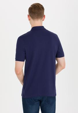 Erkek Lacivert Basic Polo Yaka Tişört - 50264892128