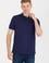Erkek Lacivert Basic Polo Yaka Tişört