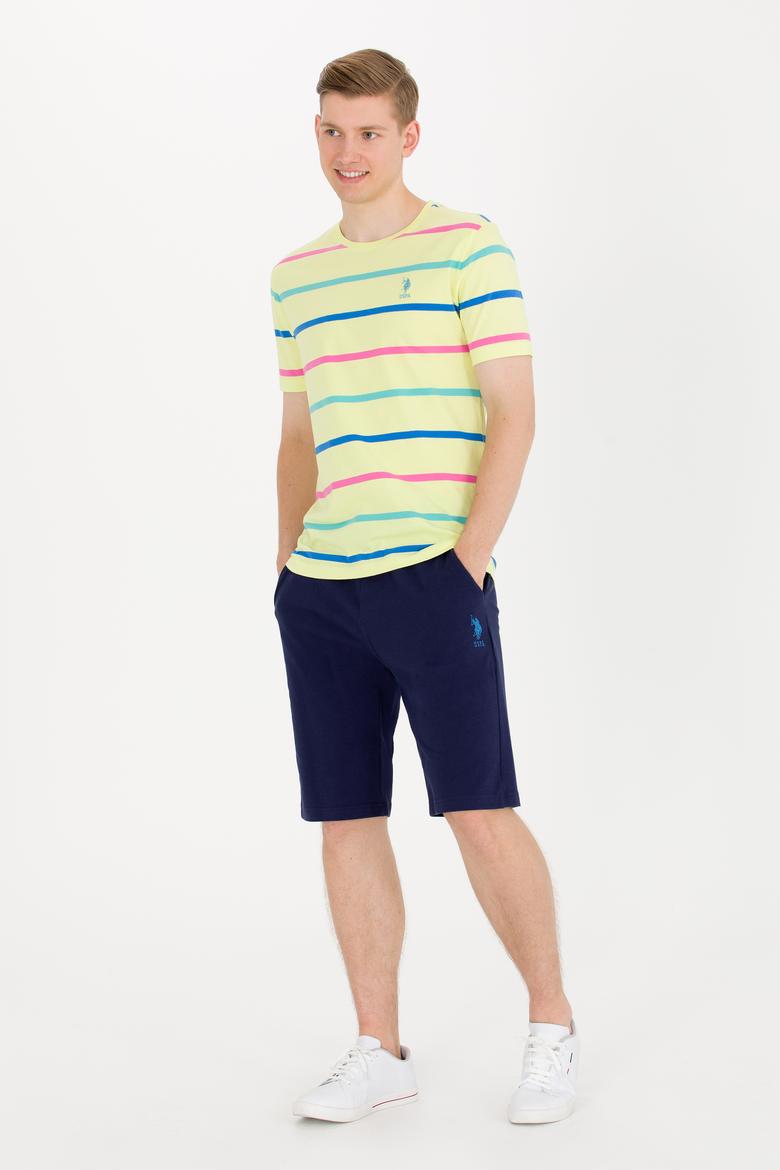 Erkek Lacivert Örme Şort - 50263258006