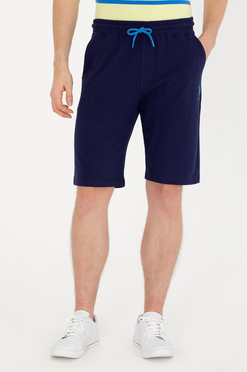 Erkek Lacivert Örme Şort