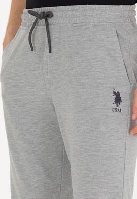 Erkek Gri Melanj Örme Şort - 50263258016