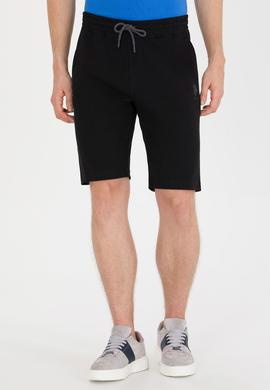 Erkek Siyah Örme Şort - 50263258021