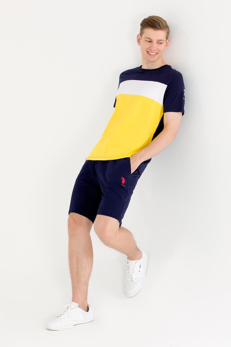 Erkek Lacivert Örme Şort