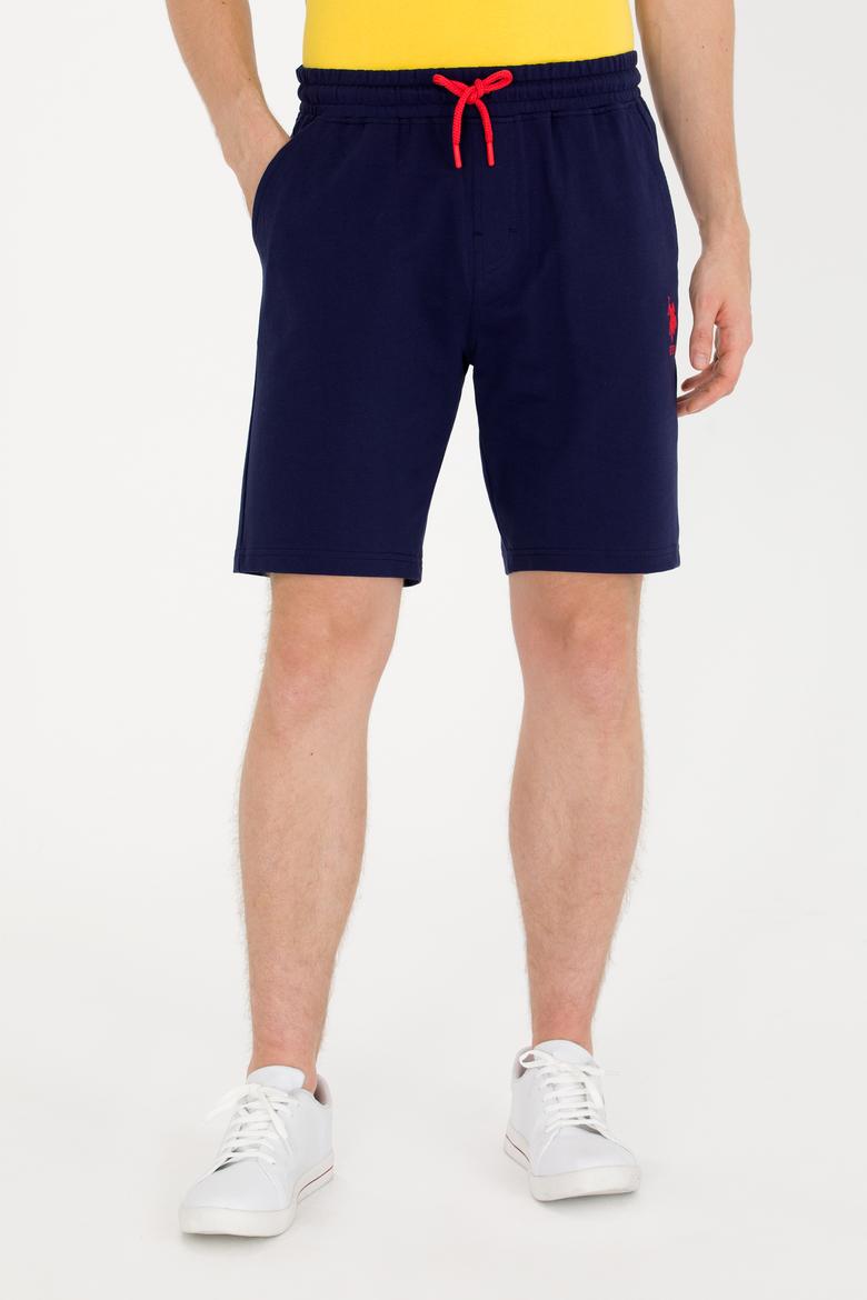 Erkek Lacivert Örme Şort - 50263423006