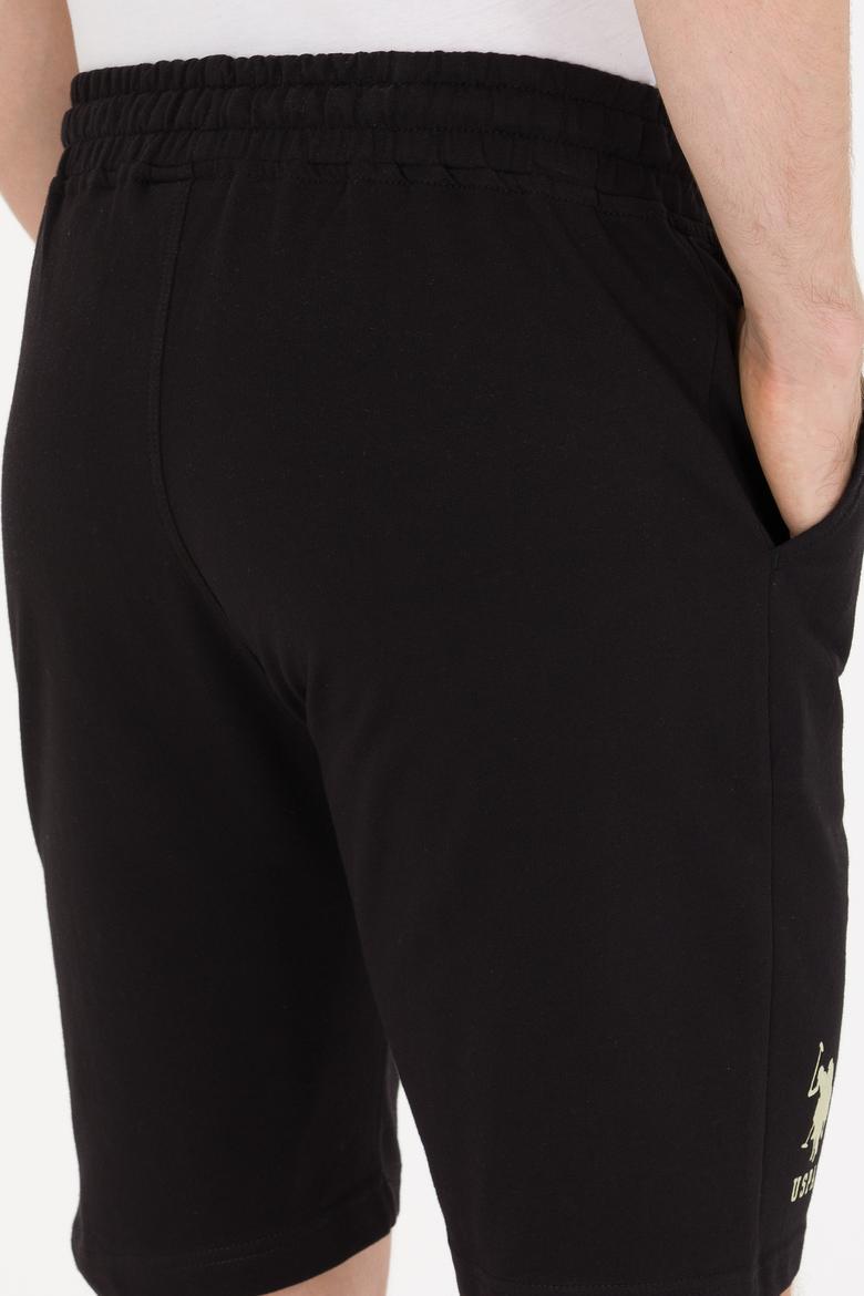 Erkek Siyah Örme Şort - 50265070026