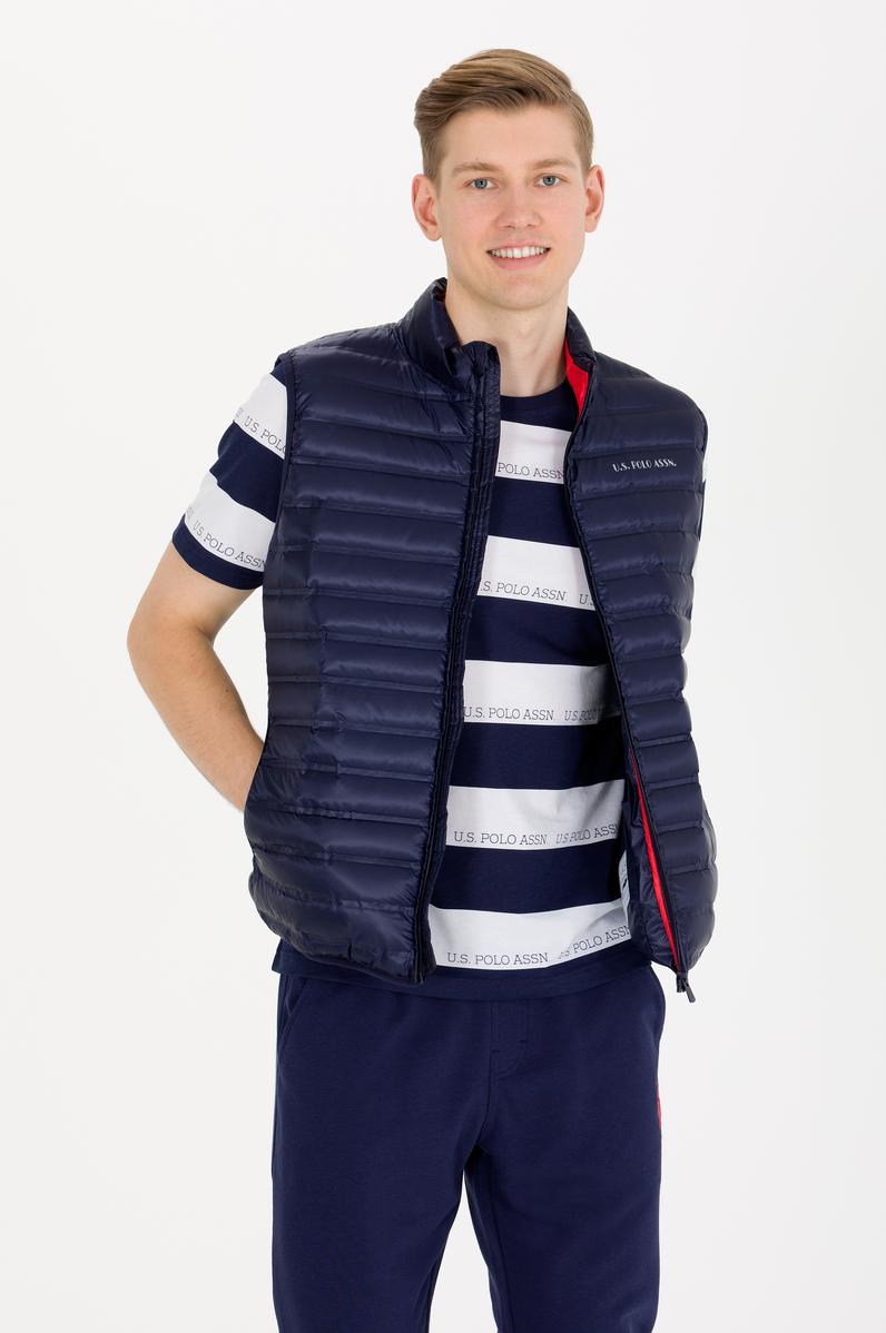 Erkek Lacivert Yelek