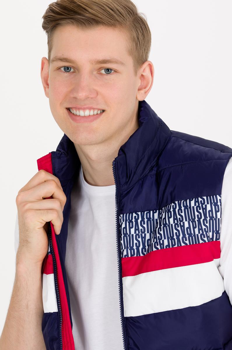 Erkek Lacivert Yelek