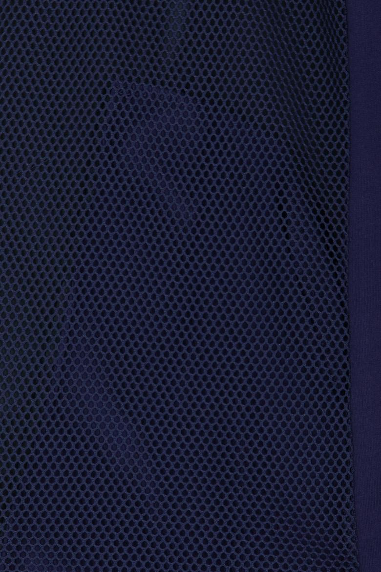 Erkek Lacivert Kapüşonlu Örme Hırka - 50248612006