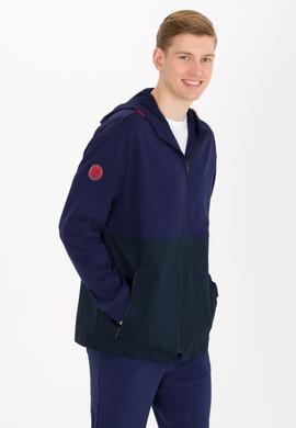 Erkek Lacivert Kapüşonlu Örme Hırka - 50248612006