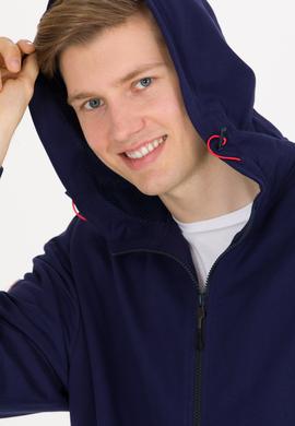 Erkek Lacivert Kapüşonlu Örme Hırka - 50248612006