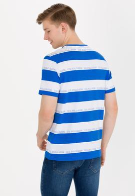 Erkek Saks Bisiklet Yaka Tişört - 50264971018