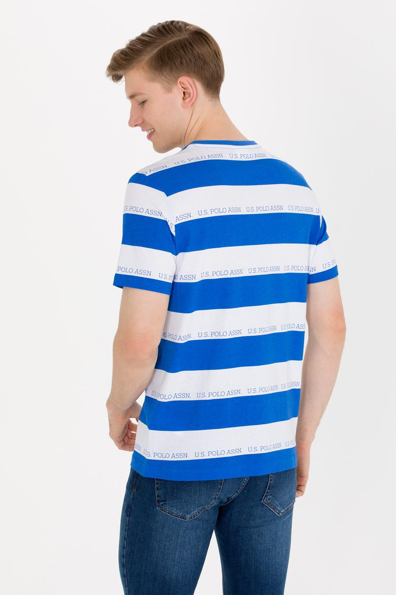 Erkek Saks Bisiklet Yaka Tişört - 50264971018