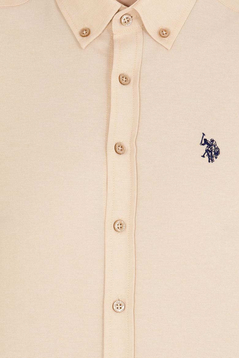 Erkek Camel Uzun Kollu Basic Gömlek - 50265664106