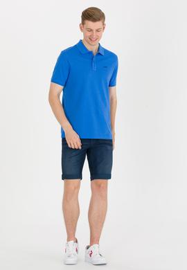 Erkek Saks Basic Polo Yaka Tişört - 50264892118