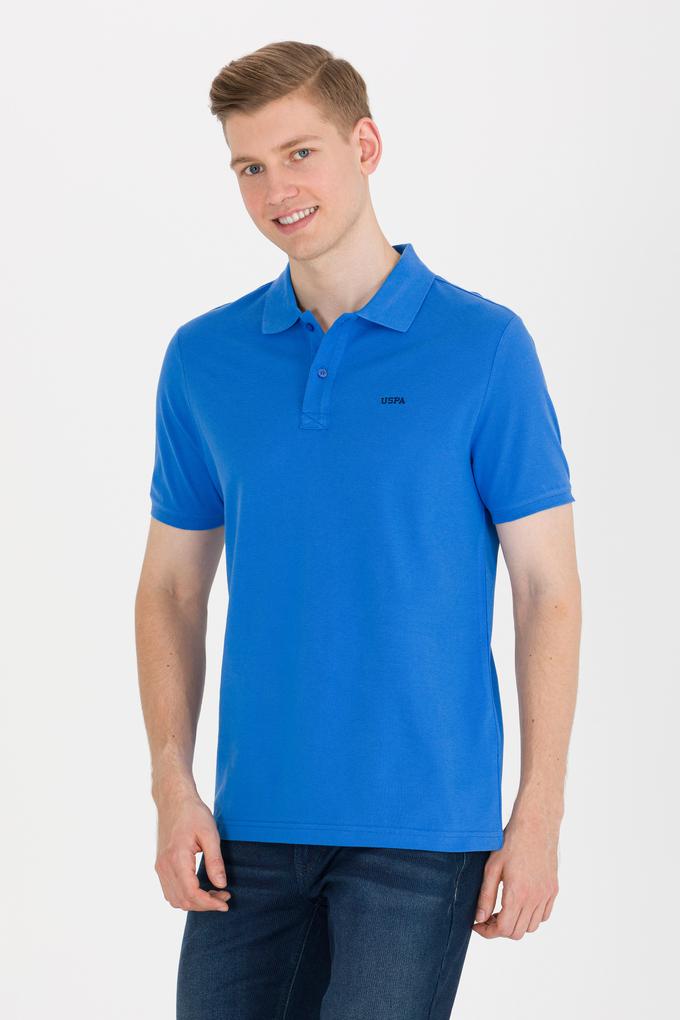 Erkek Saks Basic Polo Yaka Tişört