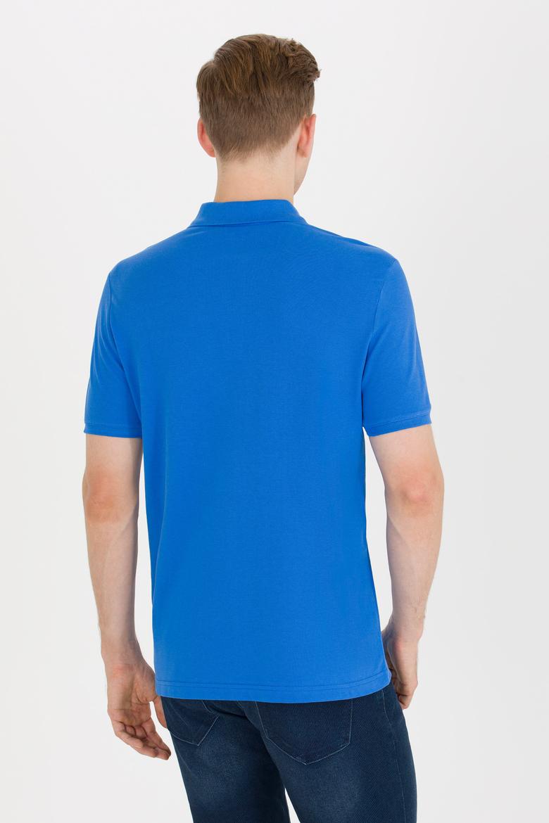 Erkek Saks Basic Polo Yaka Tişört - 50264892118