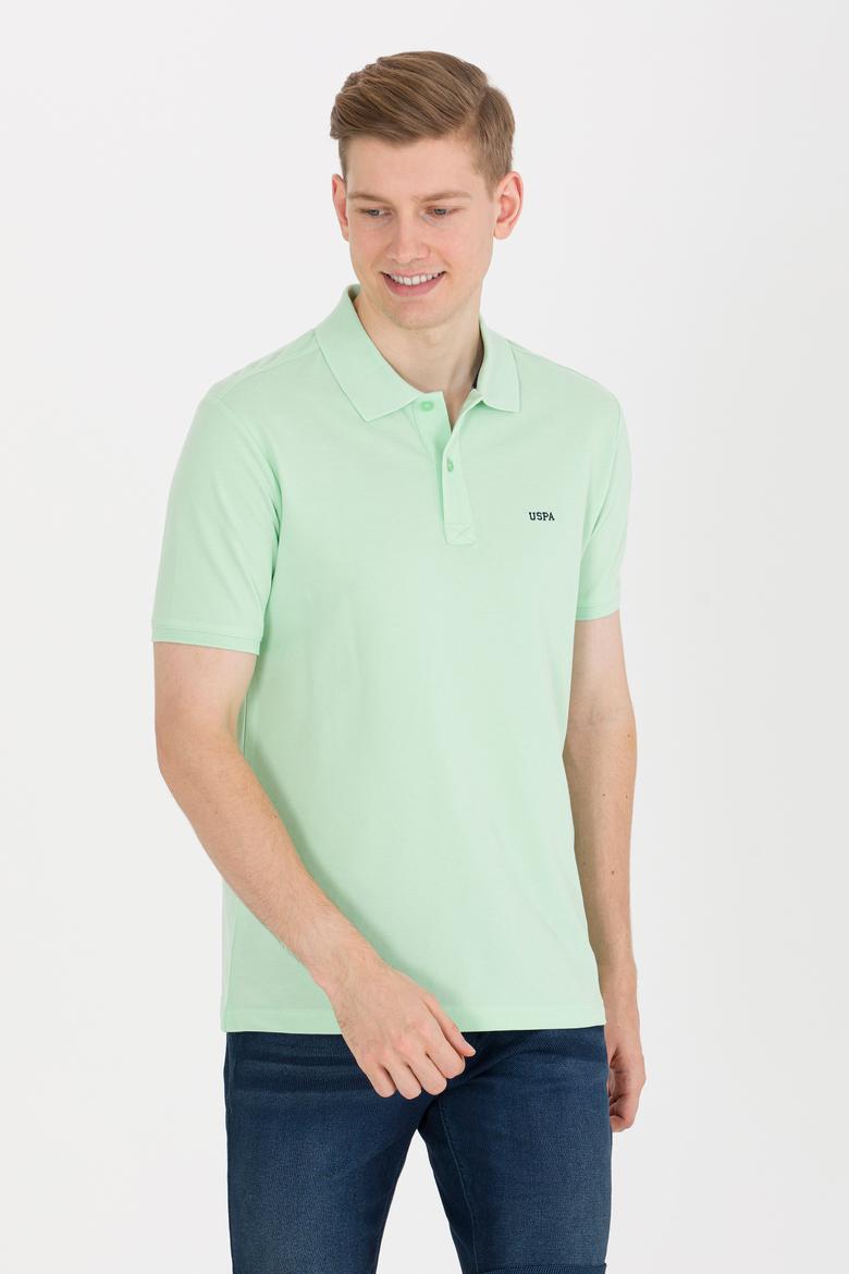 Erkek Mint Yeşili Basic Polo Yaka Tişört - 50264892218