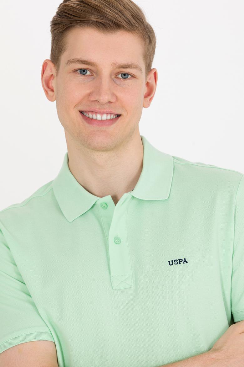 Erkek Mint Yeşili Basic Polo Yaka Tişört - 50264892218