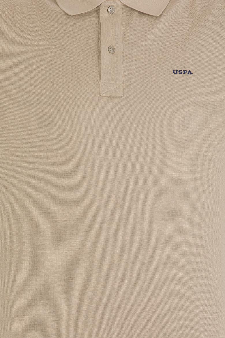 Erkek Haki Basic Polo Yaka Tişört - 50264892177