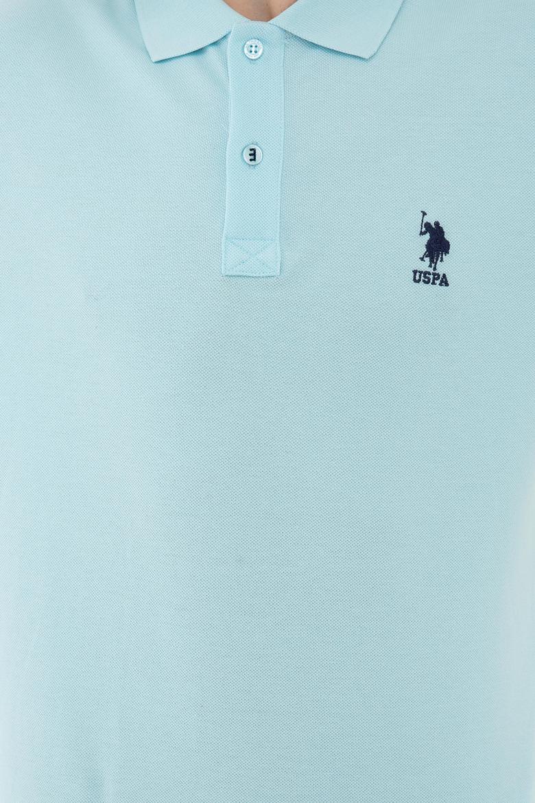 Erkek Aqua Polo Yaka Basic T-Shirt - 50232308142