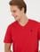 Erkek Kırmızı Basic Tişört