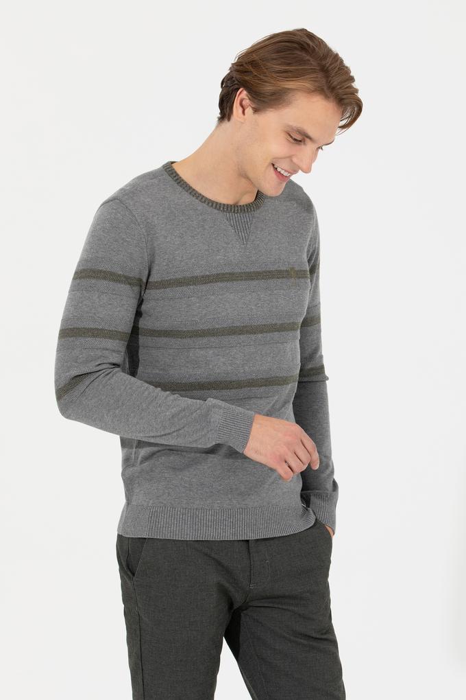 Erkek Gri Melanj Kazak