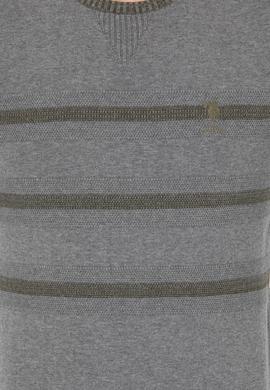 Erkek Gri Melanj Kazak - 50237607002