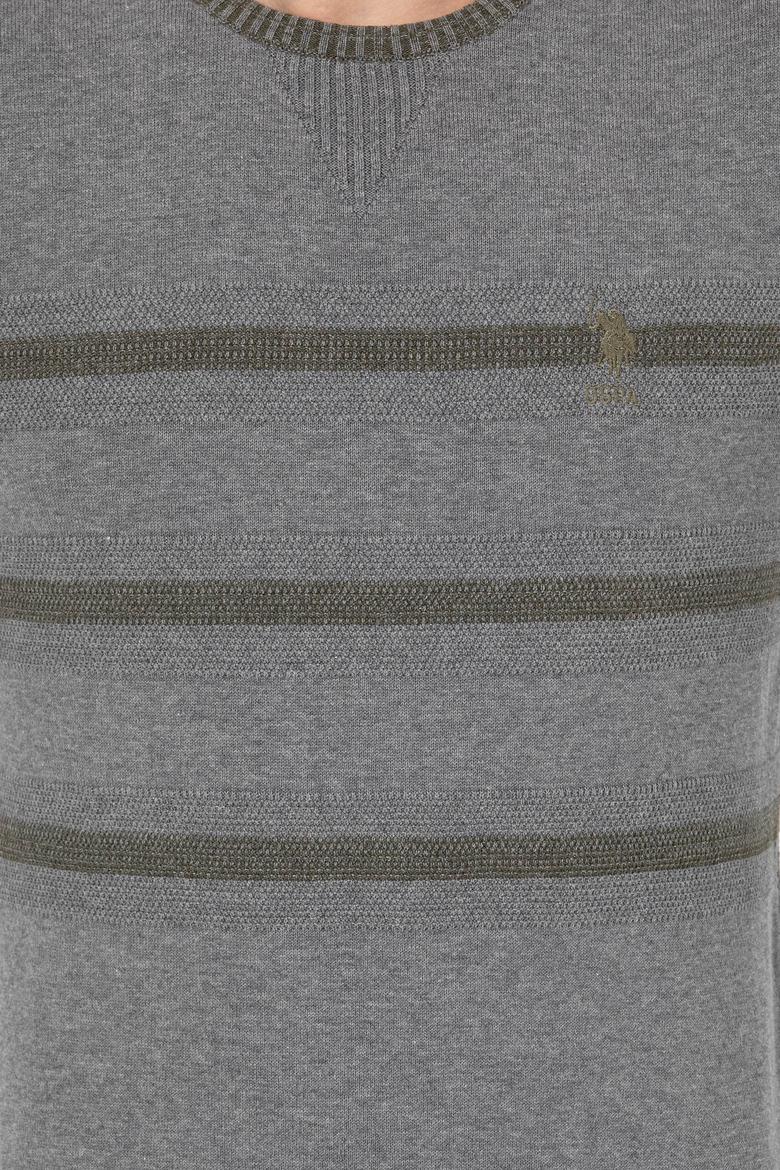 Erkek Gri Melanj Kazak - 50237607002