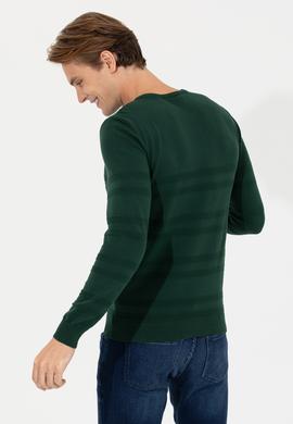 Erkek Yeşil Kazak - 50240246051