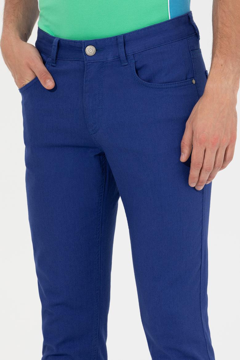 Erkek Mavi Kanvas Pantolon - 50246139070