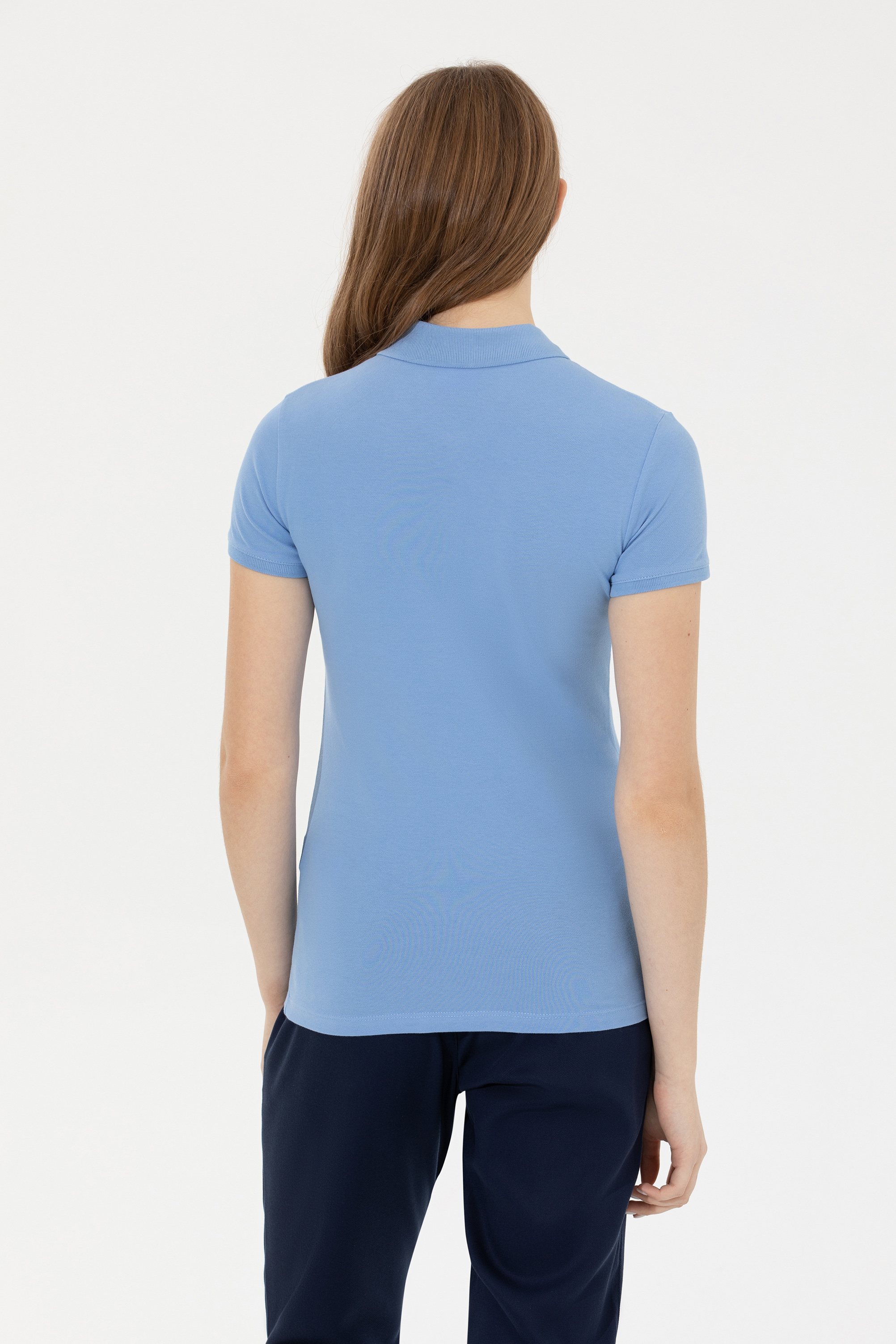 Kadın Koyu Mavi T-Shirt - Image 5