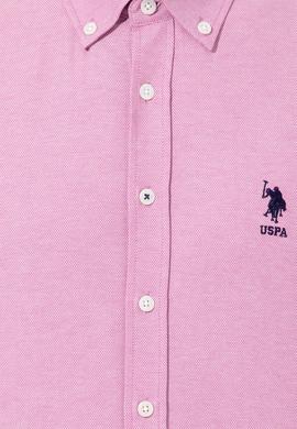 Erkek Menekşe Uzun Kollu Basic Gömlek - 50249490054