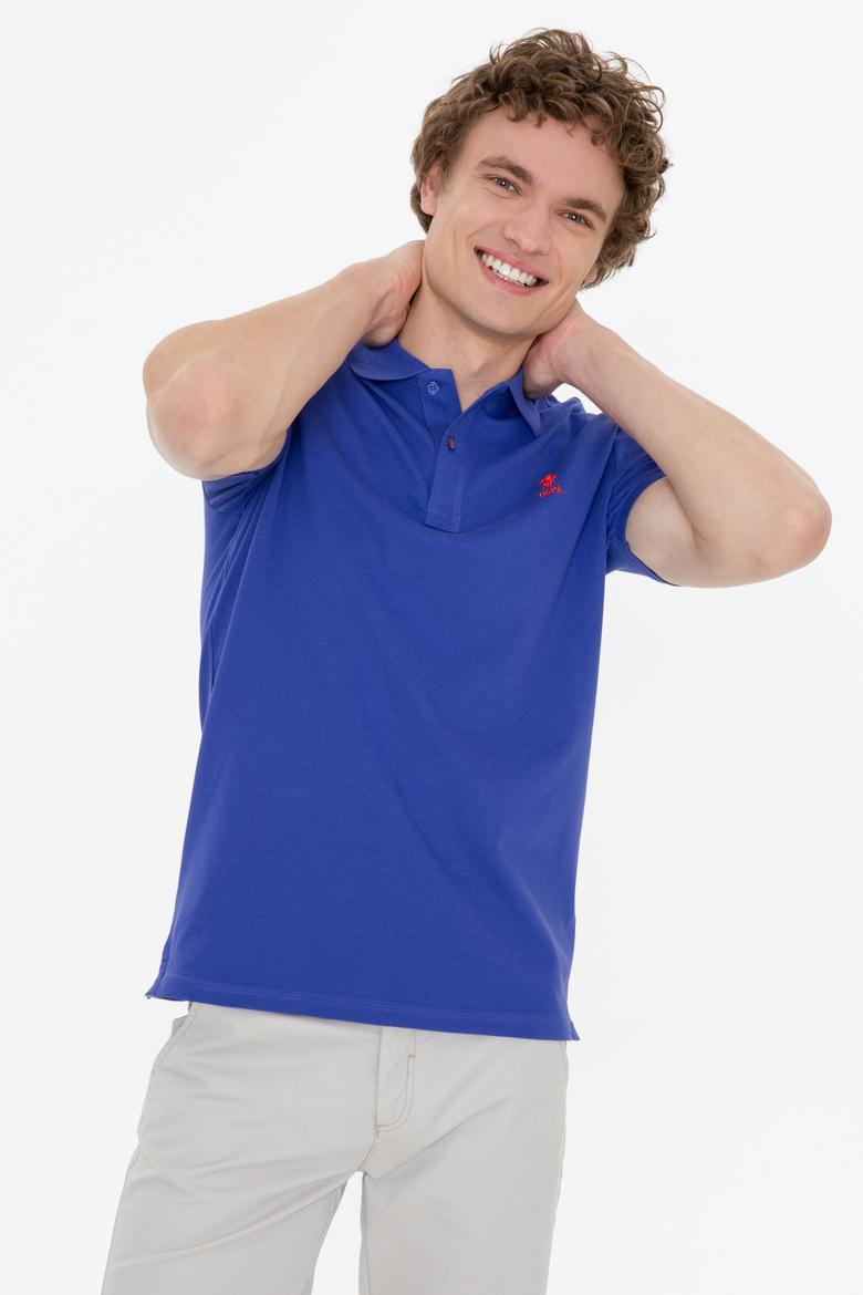 Erkek Mavi Basic Tişört - 50250001138