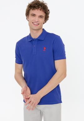 Erkek Mavi Basic Tişört - 50250001138