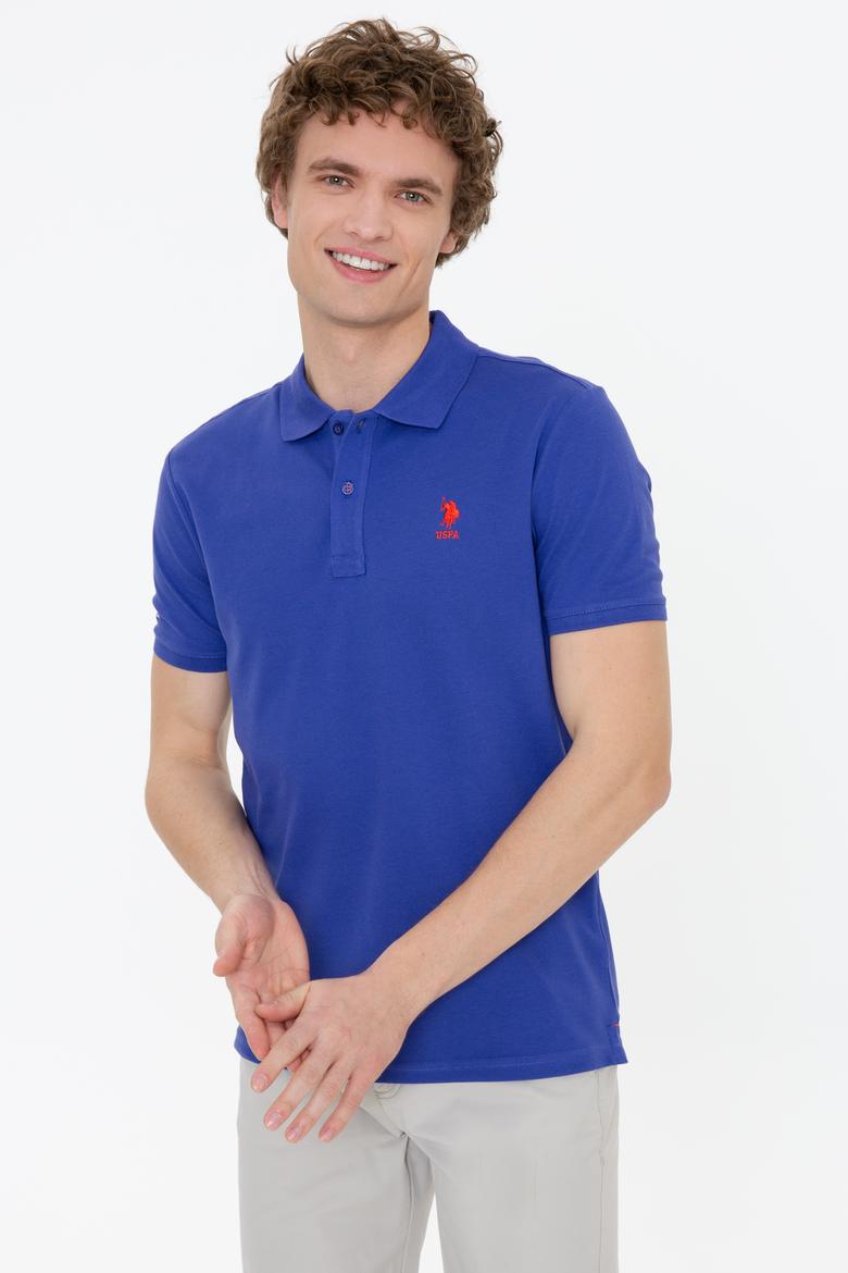 Erkek Mavi Basic Tişört