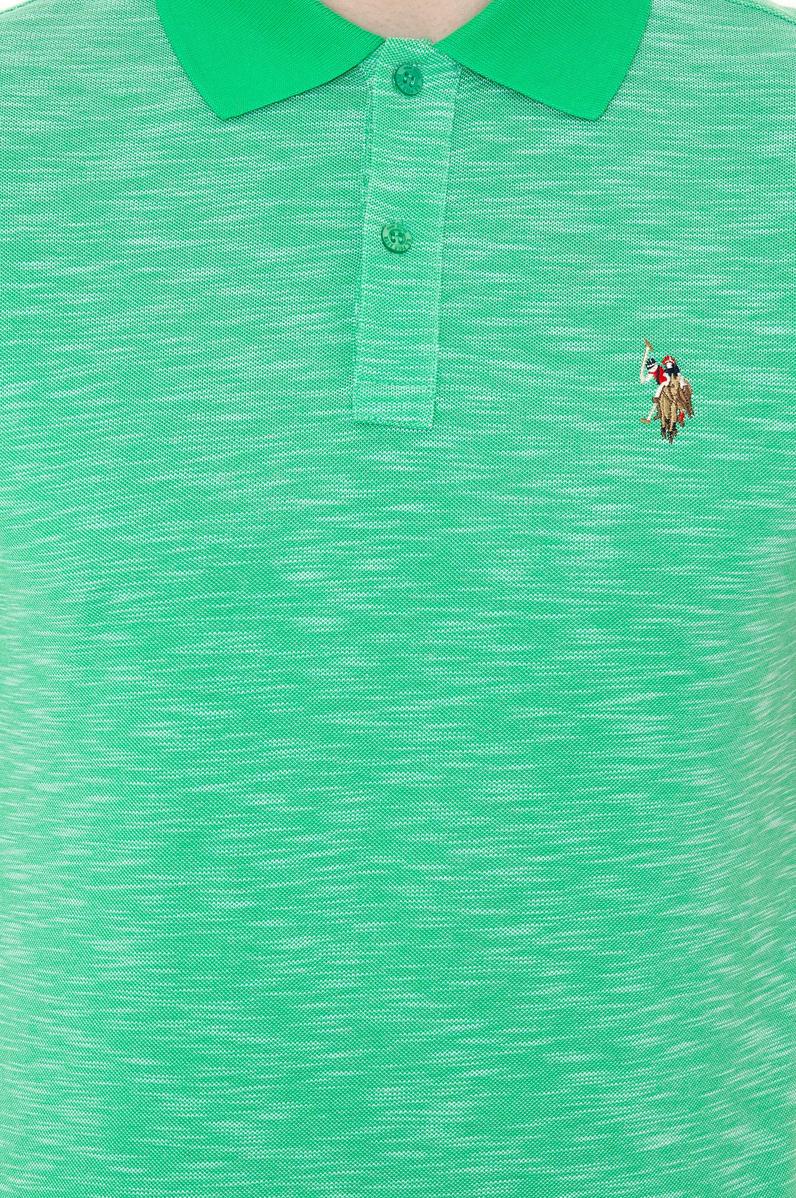 Erkek Elma Yeşili Polo Yaka Tişört