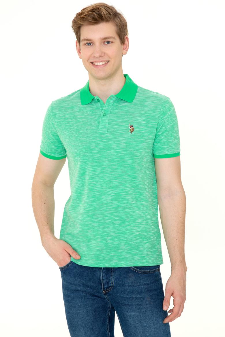 Erkek Elma Yeşili Polo Yaka Tişört - 50251778017
