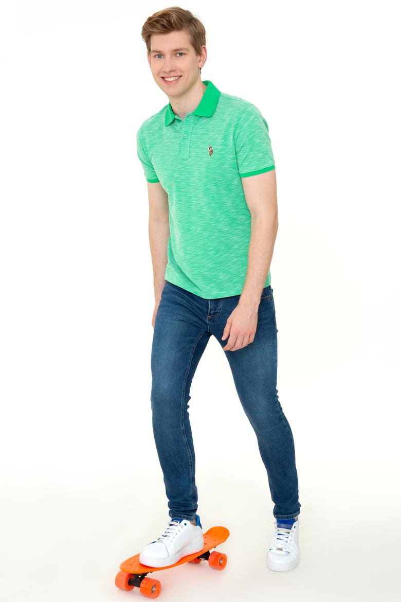 Erkek Elma Yeşili Polo Yaka Tişört - 50251778017