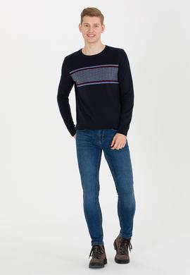 Erkek Lacivert Kazak - 50252305017