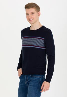 Erkek Lacivert Kazak - 50252305017