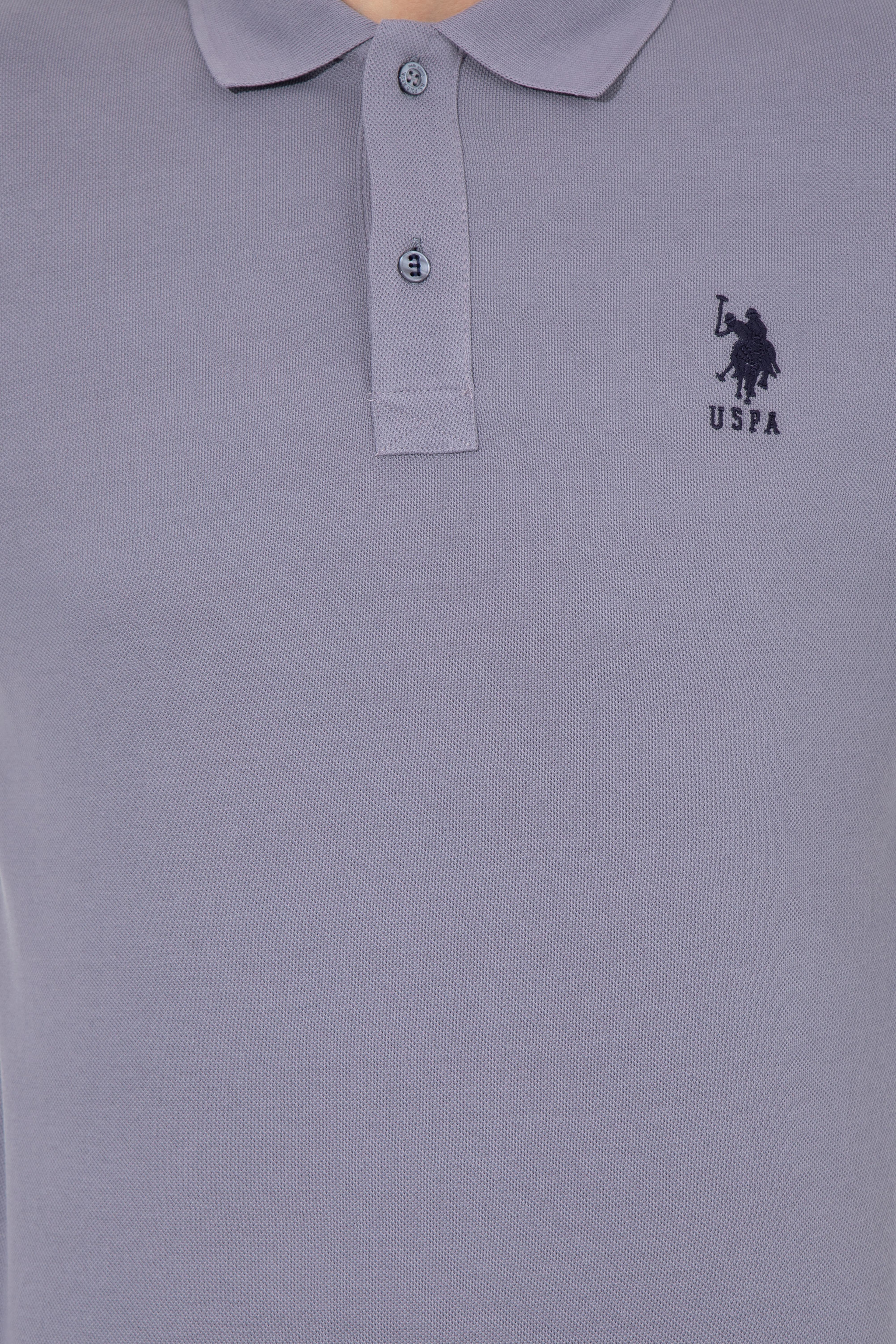 Erkek Gri Basic Sweatshirt - Image 6