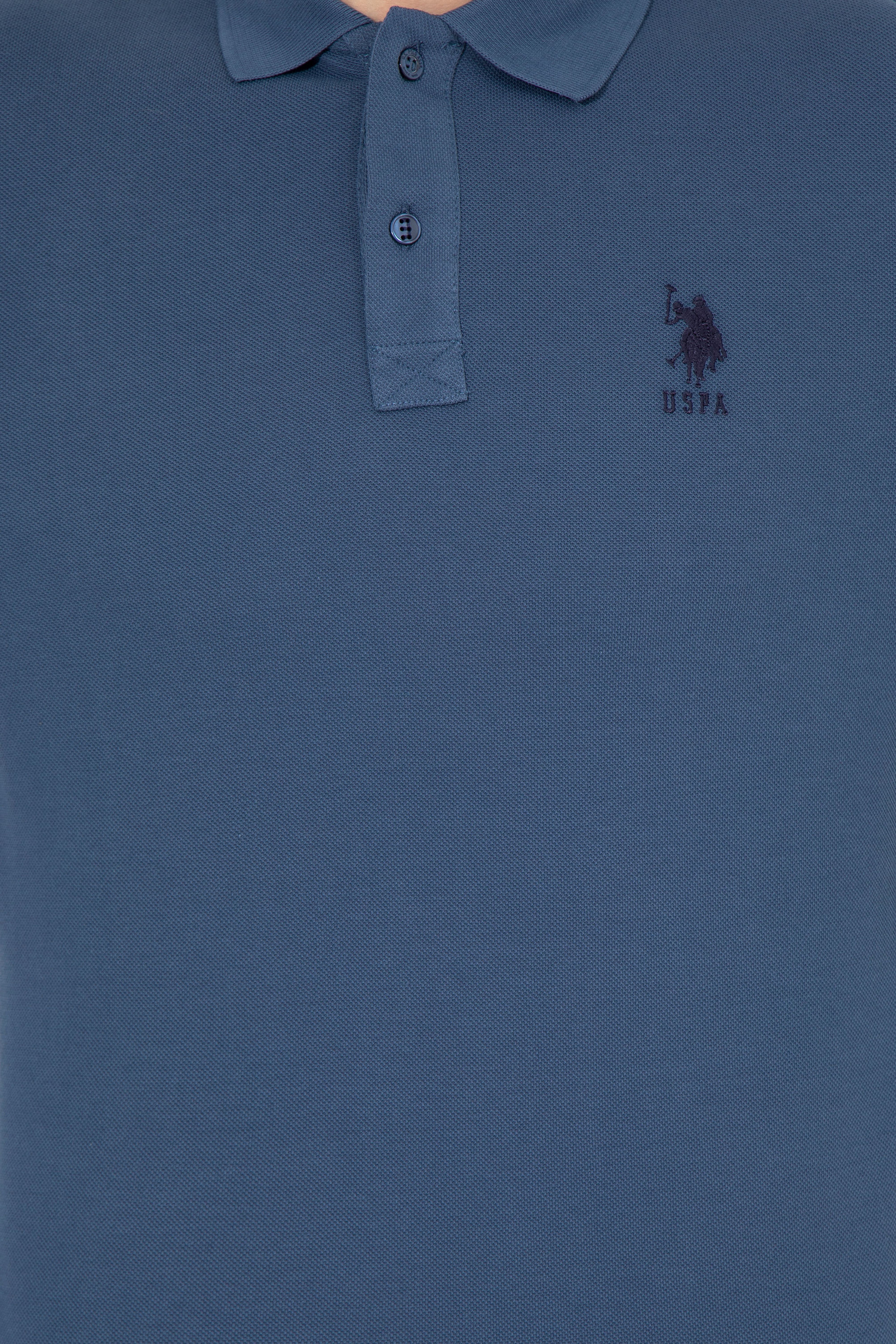 Erkek İndigo Basic Sweatshirt