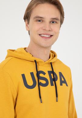 Erkek Safran Basic Sweatshirt - 50253328055