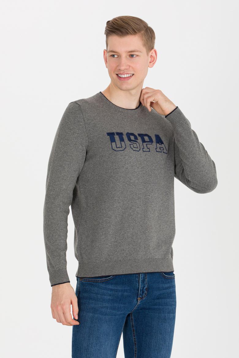 Erkek Gri Melanj Kazak - 50255650028