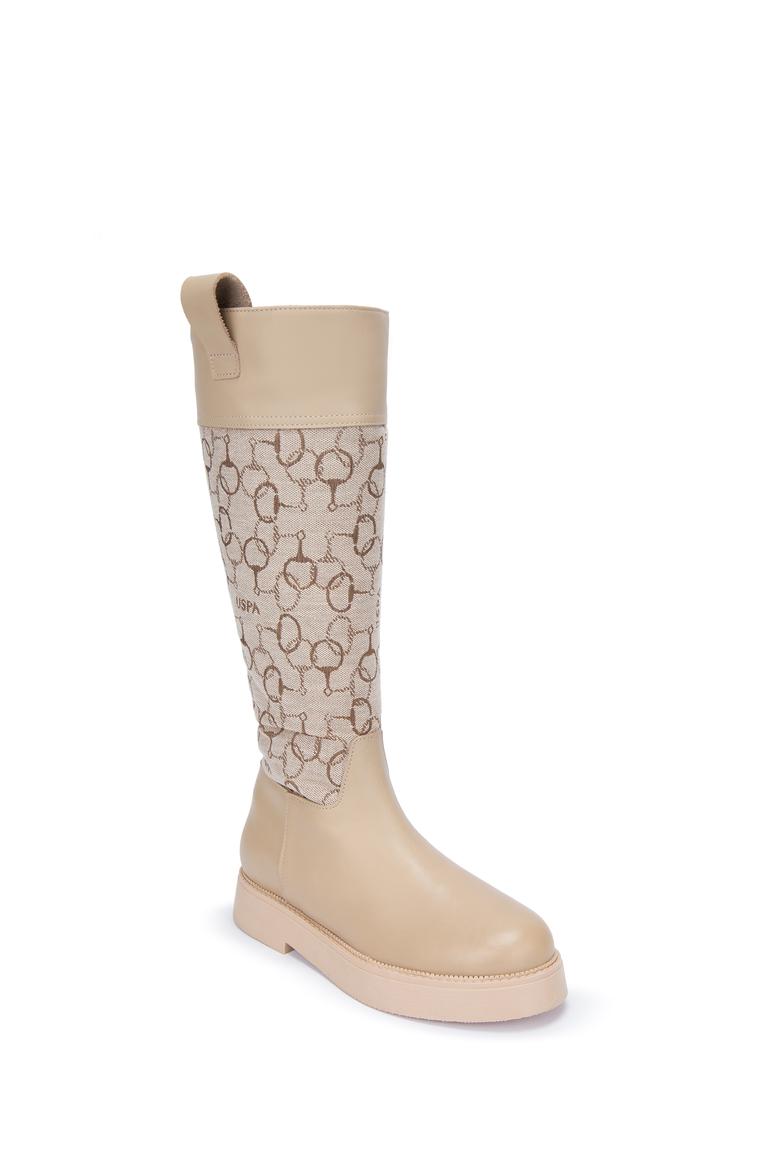 Kadın Bej Çizme - 50259597005