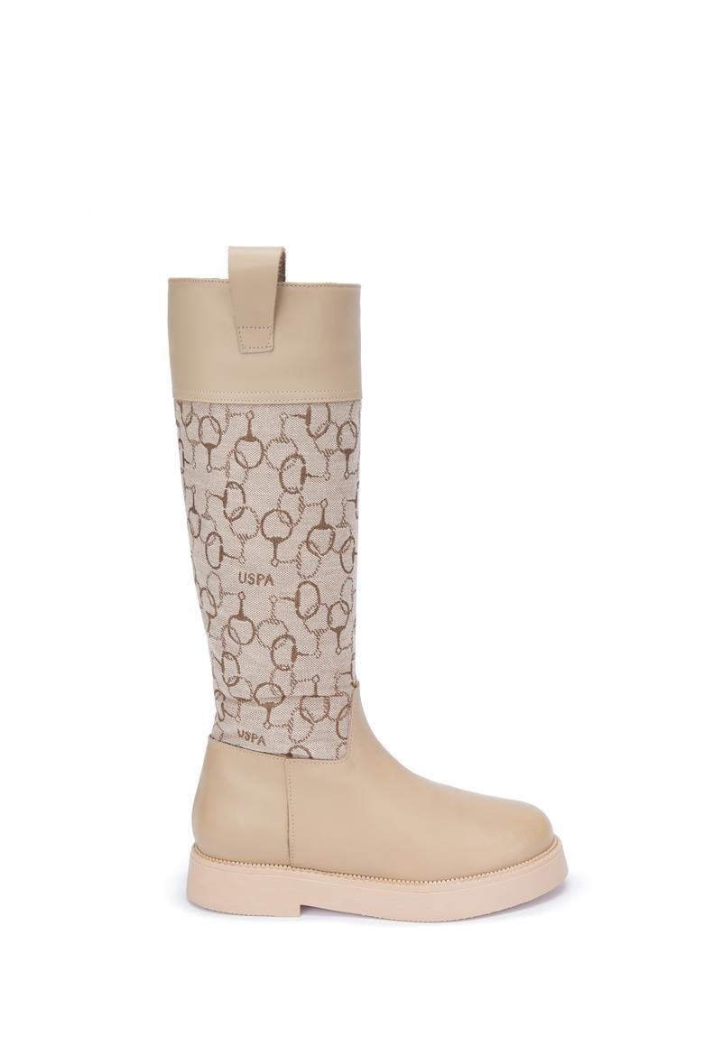 Kadın Bej Çizme - 50259597005