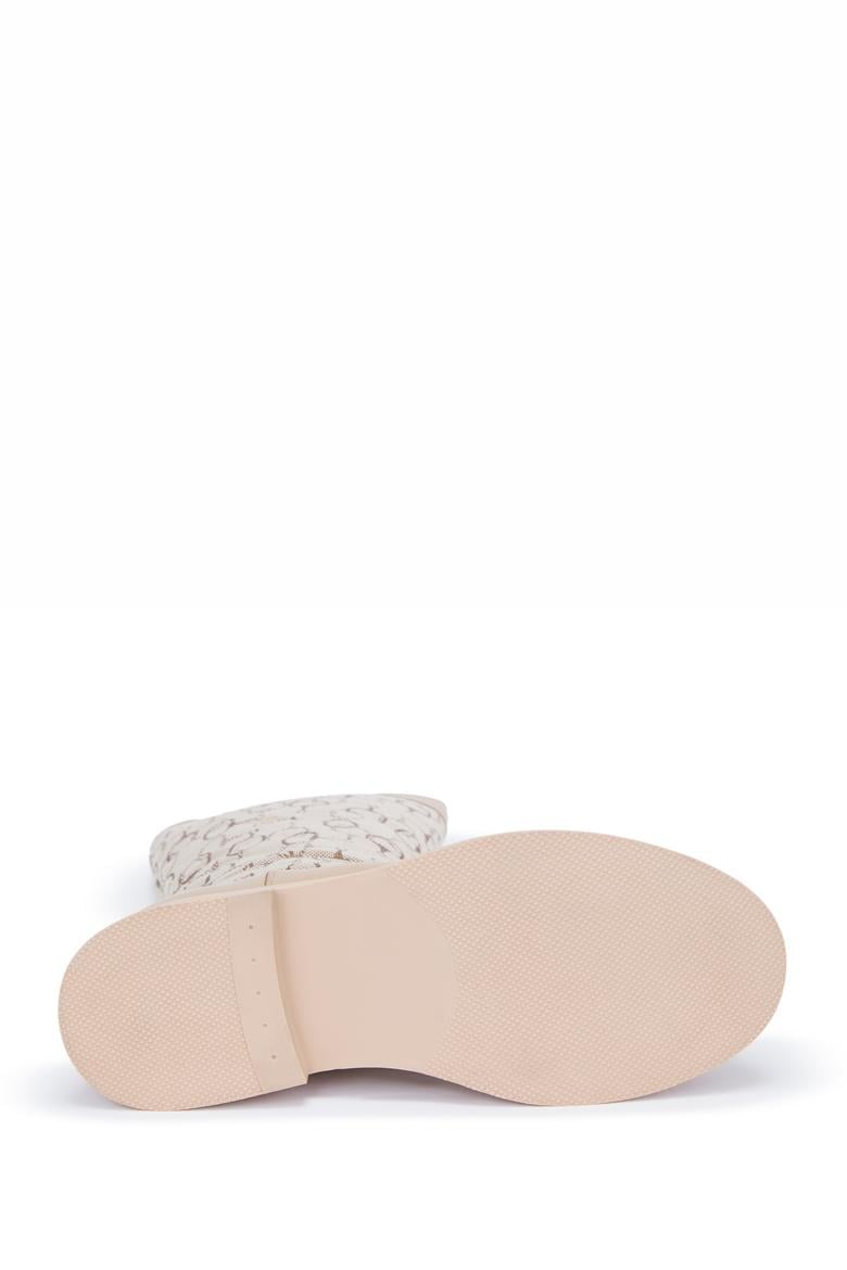 Kadın Bej Çizme - 50259597005